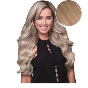 NEW BELLAMI BUTTER BLONDE HAIR EXTENSIONS 20 IN